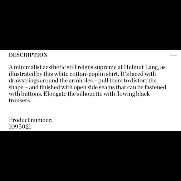 Helmut Lang Tie-side cotton-poplin shirt - Picture 6 of 8